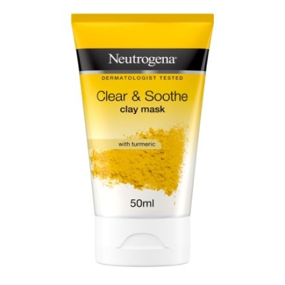 NEUTROGENA МАСКА ЗА ЛИЦЕ CLEAR&SOOTHE ПОЧИСТВАЩА И УСПОКОЯВАЩА С КУРКУМА 50МЛ