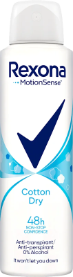 REXONA ДЕЗОДОРАНТ COTTON DRY ЗА ЖЕНИ 200МЛ