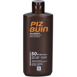 PIZ BUIN СЛЪНЦЕЗАЩИТЕН ЛОСИОН ALLERGY ЗА АЛЕРГИЧНА И ЧУВСТВИТЕЛНА КОЖА SPF 50+ 200МЛ