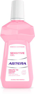 ASTERA ВОДА ЗА УСТА SENSITIVE GEL 500МЛ