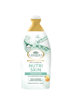 L'ANGELICA ДУШ ГЕЛ BEAUTY ESSENCE NUTRI SKIN СЕРАМИДИ 500МЛ