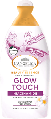 L'ANGELICA ДУШ ГЕЛ BEAUTY ESSENCE GLOW TOUCH НИАЦИНАМИД 500МЛ