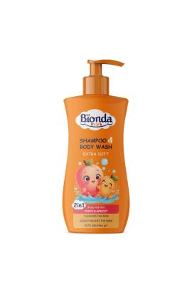BIONDA KIDS ДУШ ГЕЛ ПРАСКОВА И КАЙСИЯ 500МЛ