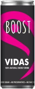 VIDAS НАПИТКА ЕНЕРГИЙНА BOOST КЕН 250МЛ