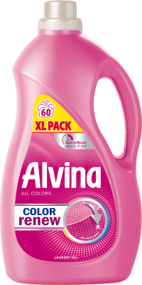 MEDIX ТЕЧЕН ПЕРИЛЕН ПРЕПАРАТ ALVINA COLOR RENEW РОЗОВ 60 ПРАНЕТА 2.7Л