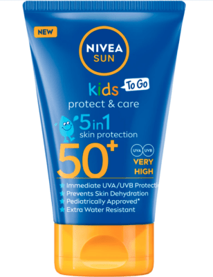 NIVEA СЛЪНЦЕЗАЩИТЕН ЛОСИОН SUN PROTECT & CARE ДЕТСКИ POCKET SIZE SPF50+ 50МЛ