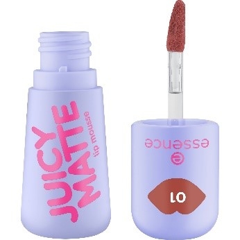 ESSENCE ТЕЧНО ЧЕРВИЛО МУС JUICY MATTE 01