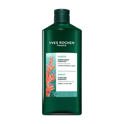 YVES ROCHER ШАМПОАН PURITY ЗА МАЗНА КОСА 300МЛ
