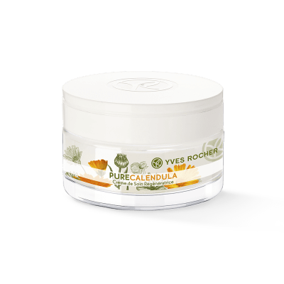 YVES ROCHER РЕГЕНЕРИРАЩ КРЕМ ЗА ЛИЦЕ ДЕН И НОЩ PURE CALENDULA CREME REGENERATRICE 50МЛ