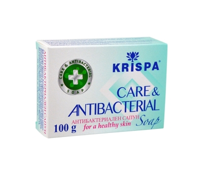 KRISPA САПУНИ АНТИБАКТЕРИАЛЕН 100ГР