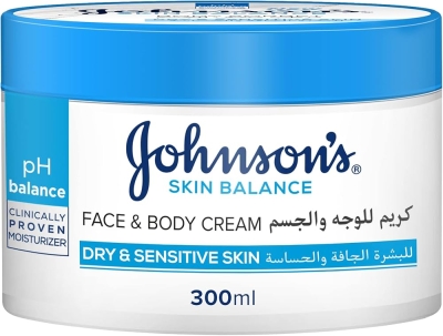 JOHNSON'S КРЕМ ЗА ТЯЛО УНИВЕРСАЛЕН SKIN BALANCE 300МЛ