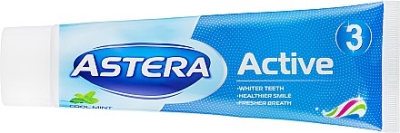 ASTERA ПАСТА ЗА ЗЪБИ ACTIVE 3 50МЛ