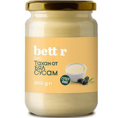 BETT'R ТАХАН БЯЛ СУСАМОВ 500ГР