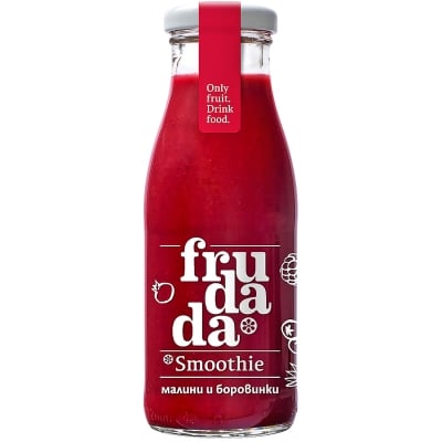 FRUDADA НАПИТКА СМУТИ МАЛИНИ И БОРОВИНКИ 250МЛ