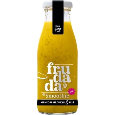 FRUDADA НАПИТКА СМУТИ МАНГО,МАРАКУЯ И ЧИА 250МЛ