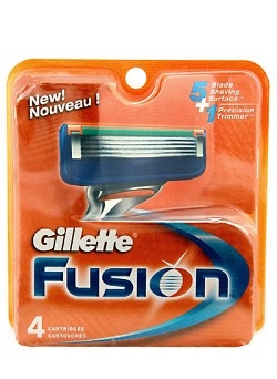 GILLETTE РЕЗЕРВНО НОЖЧЕ ЗА БРЪСНЕНЕ FUSION 1БР