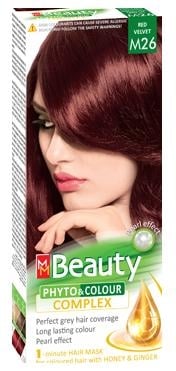 MM Beauty Phyto Colour боя за коса M26 ЧЕРВЕНО КАДИФЕ