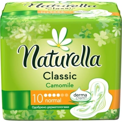 NATURELLA ДАМСКИ ПРЕВРЪЗКИ CLASSIC NORMAL 10БР