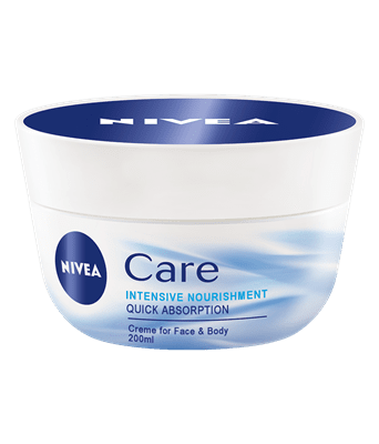 NIVEA КРЕМ ЗА ЛИЦЕ И ТЯЛО CARE ПОДХРАНВАЩ 