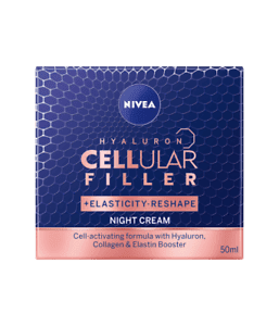 NIVEA КРЕМ CELLULAR HYALURON FILLER+ ELASTICITY NIGHT CREAM НОЩЕН 50МЛ