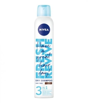 NIVEA СУХ ШАМПОАН DARK TONES 3В1 200МЛ