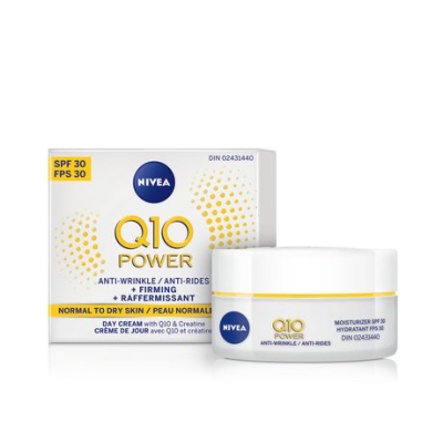 NIVEA КРЕМ ЗА ЛИЦЕ Q10 POWER ПРОТИВ БРЪЧКИ SPF 30 ДНЕВЕН 50МЛ