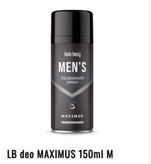 ДЕЗОДОРАНТ АСТРА LB MAXIMUS ЗА МЪЖЕ 150МЛ