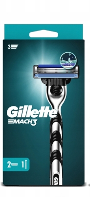 GILLETTE САМОБРЪСНАЧКА MACH 3 START + 2 РЕЗЕРВНИ НОЖЧЕТА