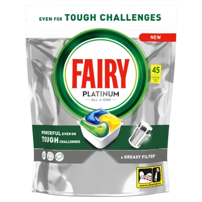 FAIRY СЪДОМИЯЛНА ТАБЛЕТКИ PLATINUM ALL IN 1 45БР