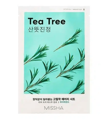 MISSHA МАСКА ЗА ЛИЦЕ ТЕКСТИЛНА ЧАЕНО ДЪРВО 19ГР