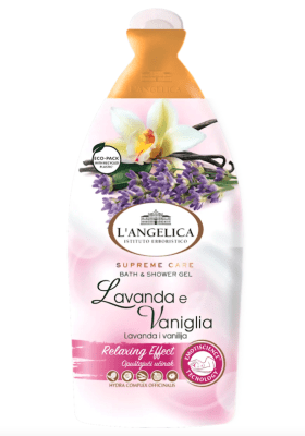 L'ANGELICA ДУШ ГЕЛ OFFICINALIS ЛАВАНДУЛА И ВАНИЛИЯ 500МЛ