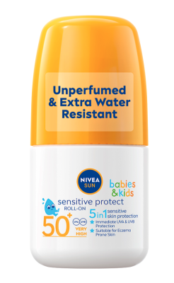 NIVEA СЛЪНЦЕЗАЩИТЕН СПРЕЙ SPF 50+ BABIES&KIDS SENSITIVE ДЕТСКИ 50МЛ