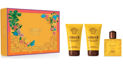 VERSACE EROS ENERGY КОМПЛЕКТ ПАРФЮМНА ВОДА 50МЛ + АФТЪРШЕЙВ 50МЛ + ДУШ ГЕЛ 50МЛ ЗА МЪЖЕ