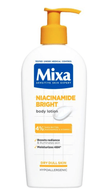 MIXA ЛОСИОН ЗА ТЯЛО NIACINAMID BRIGHT 400МЛ