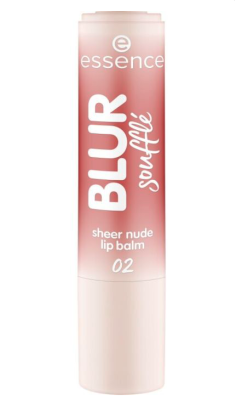 ESSENCE БАЛСАМ ЗА УСТНИ BLUR SOUFFLE SHEER NUDE 02
