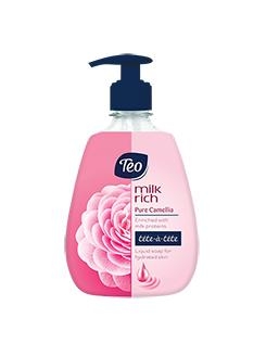 TEO ТЕЧЕН САПУН MILK RICH PURE CAMELLIA 400МЛ