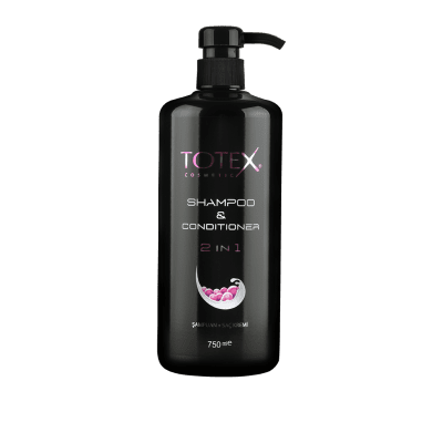 TOTEX ШАМПОАН 2В1 С ПОМПА 750МЛ
