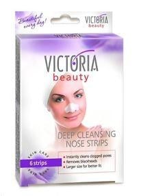 VICTORIA BEAUTY ПОЧИСТВАЩИ ЛЕПЕНКИ ЗА НОС DEEP CLEANSING NOSE STRIPS 1БР
