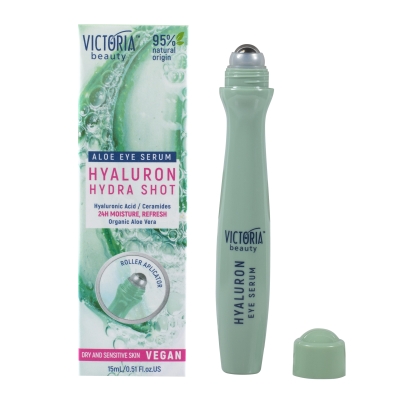 VICTORIA BEAUTY HYDRA SHOT ОКОЛООЧЕН СЕРУМ РОЛЕР 15МЛ