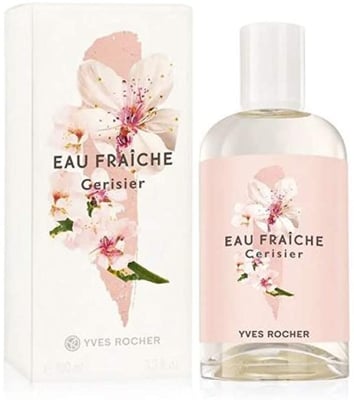 YVES ROCHER ТОАЛЕТНА ВОДА EAU FRAICHE ЧЕРЕША ЗА ЖЕНИ 100МЛ