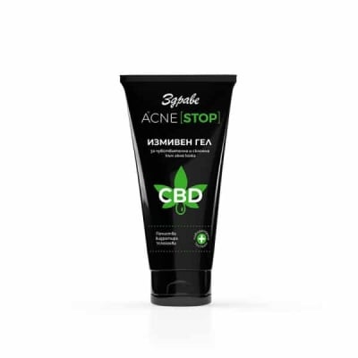 ЗДРАВЕ ИЗМИВАЩ ГЕЛ АКНЕ СТОП С CBD МАСЛО ОТ КОНОП 150МЛ