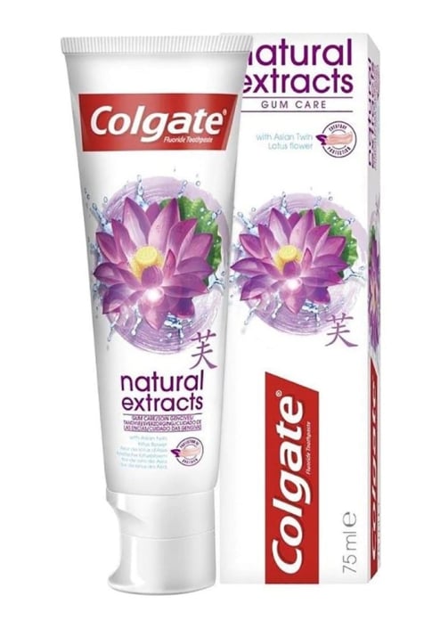 COLGATE ПАСТА ЗА ЗЪБИ NATURAL EXTRACTS ЛОТУС 75МЛ | Магазини Ivis ...