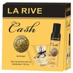 LA RIVE КОМПЛЕКТ CASH ТОАЛЕТНА ВОДА 90МЛ + ДЕО 150МЛ ЗА ЖЕНИ
