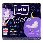 BELLA ДАМСКИ ПРЕВРЪЗКИ FOR TEENS SENSITIVE NIGHT 8БР