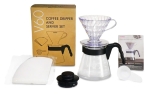 HARIO КАНА ЗА КАФЕ V60 COFFEE DRIPPER AND SERVER SET 700МЛ