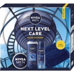 NIVEA КОМПЛЕКТ NEXT LEVEL КЪРПА ДУШ ГЕЛ 250МЛ + ДЕО 150МЛ + КРЕМ 75МЛ ЗА МЪЖЕ