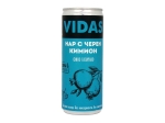 VIDAS НАПИТКА ФИНО ГАЗИРАНА НАР С ЧЕРЕН КИМИОН КЕН 250МЛ