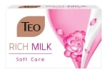 TEO MILK RICH САПУН МЕКА ГРИЖА РОЗОВ 90ГР