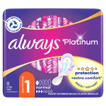 ALWAYS ДАМСКИ ПРЕВРЪЗКИ PLATINUM ULTRA NORMAL PLUS 8БР