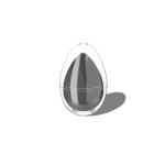 AURA АПЛИКАТОР ЗА ГРИМ 3D ЗА ГРИМ BLACK